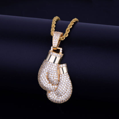 Bling "Boxer" Pendant