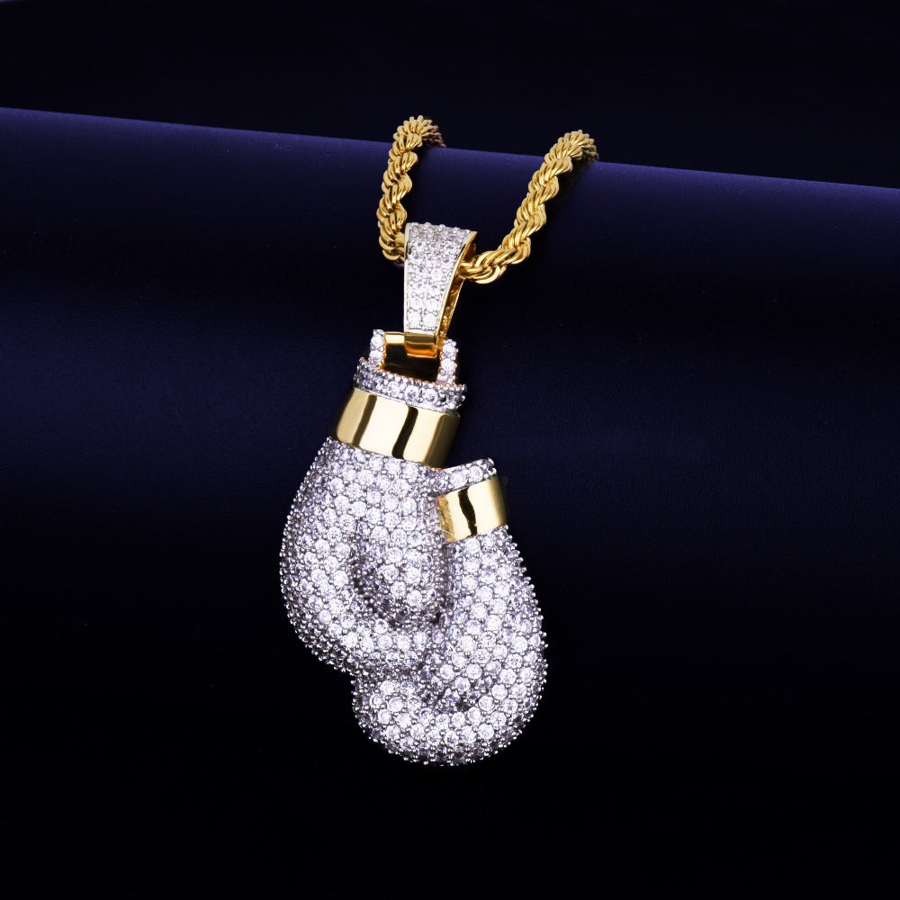 Bling "Boxer" Pendant