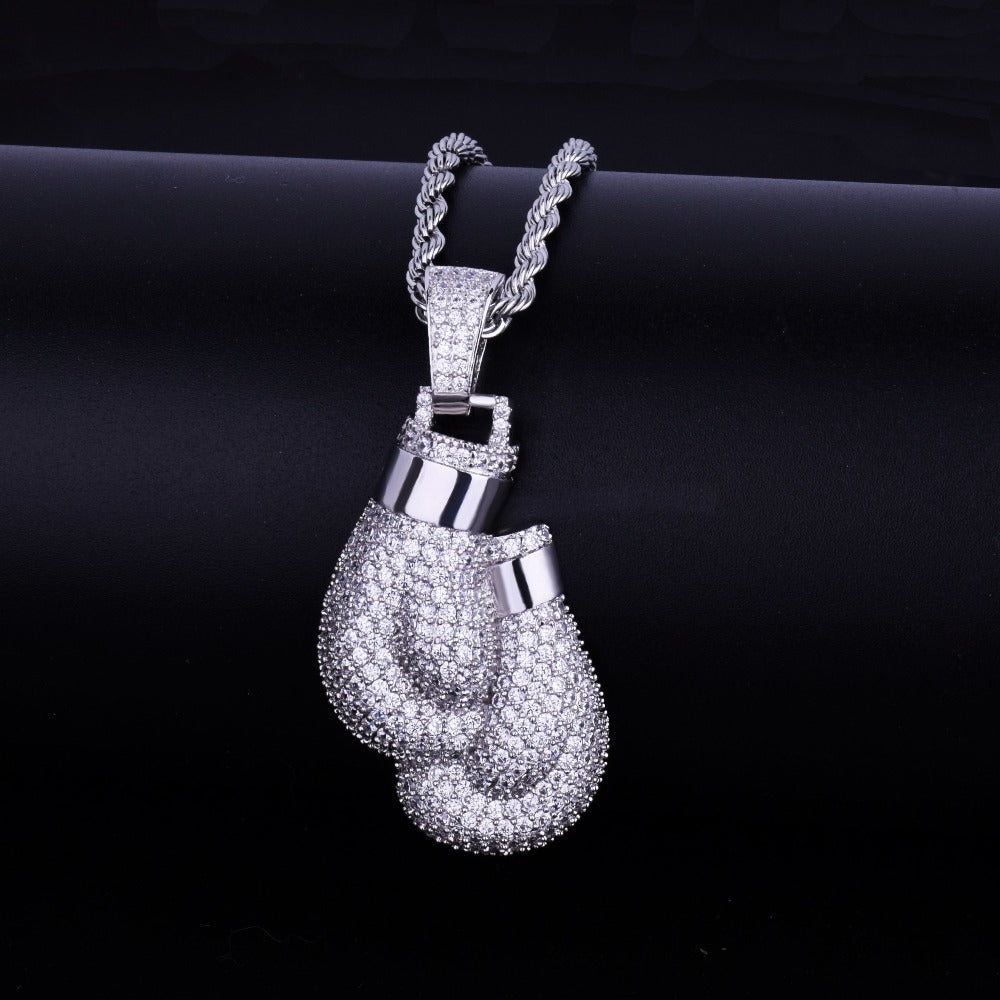 Bling "Boxer" Pendant