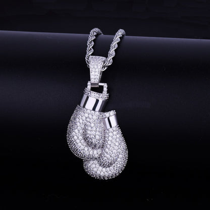 Bling "Boxer" Pendant