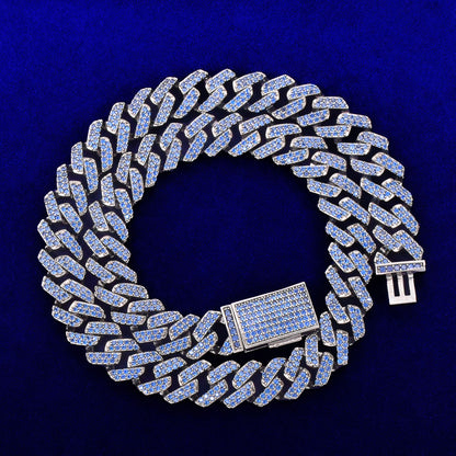 Bling Blue Cuban Chain