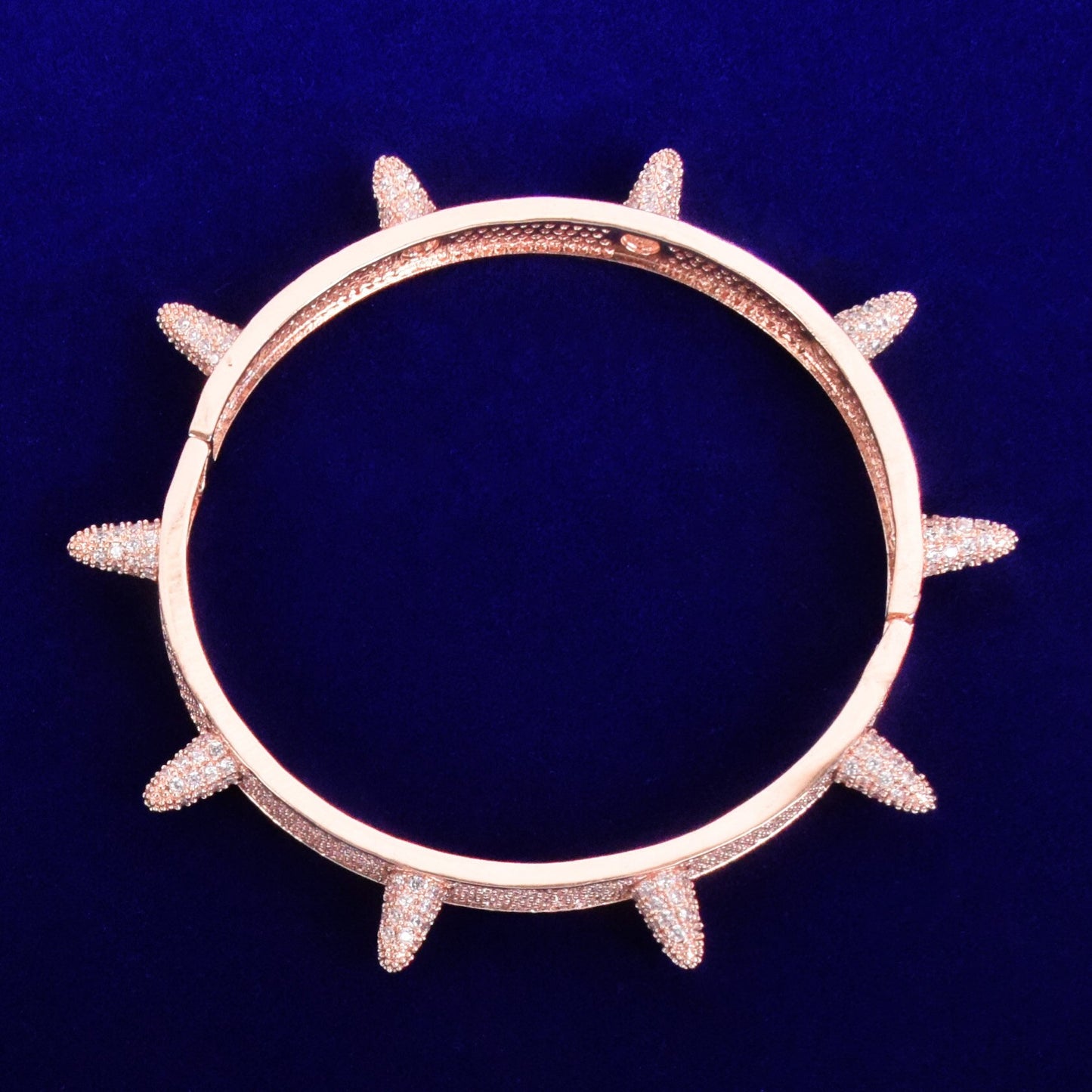 Bling "Spiked" Bangle Bracelet