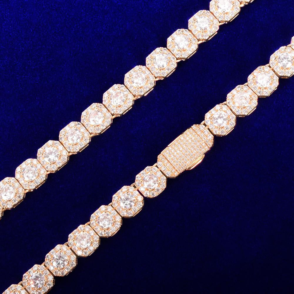 Bling Clustered Tennis Bracelet
