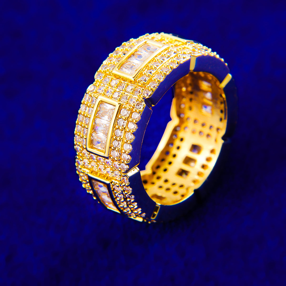 Bling "Baguette" Ring