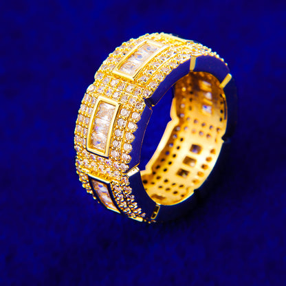 Bling "Baguette" Ring