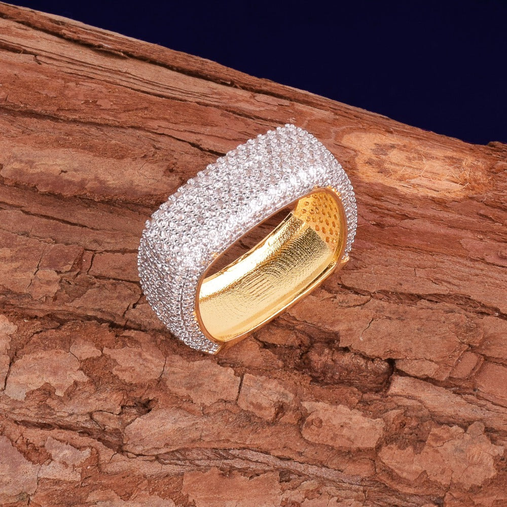 Bling "Cubic" Ring