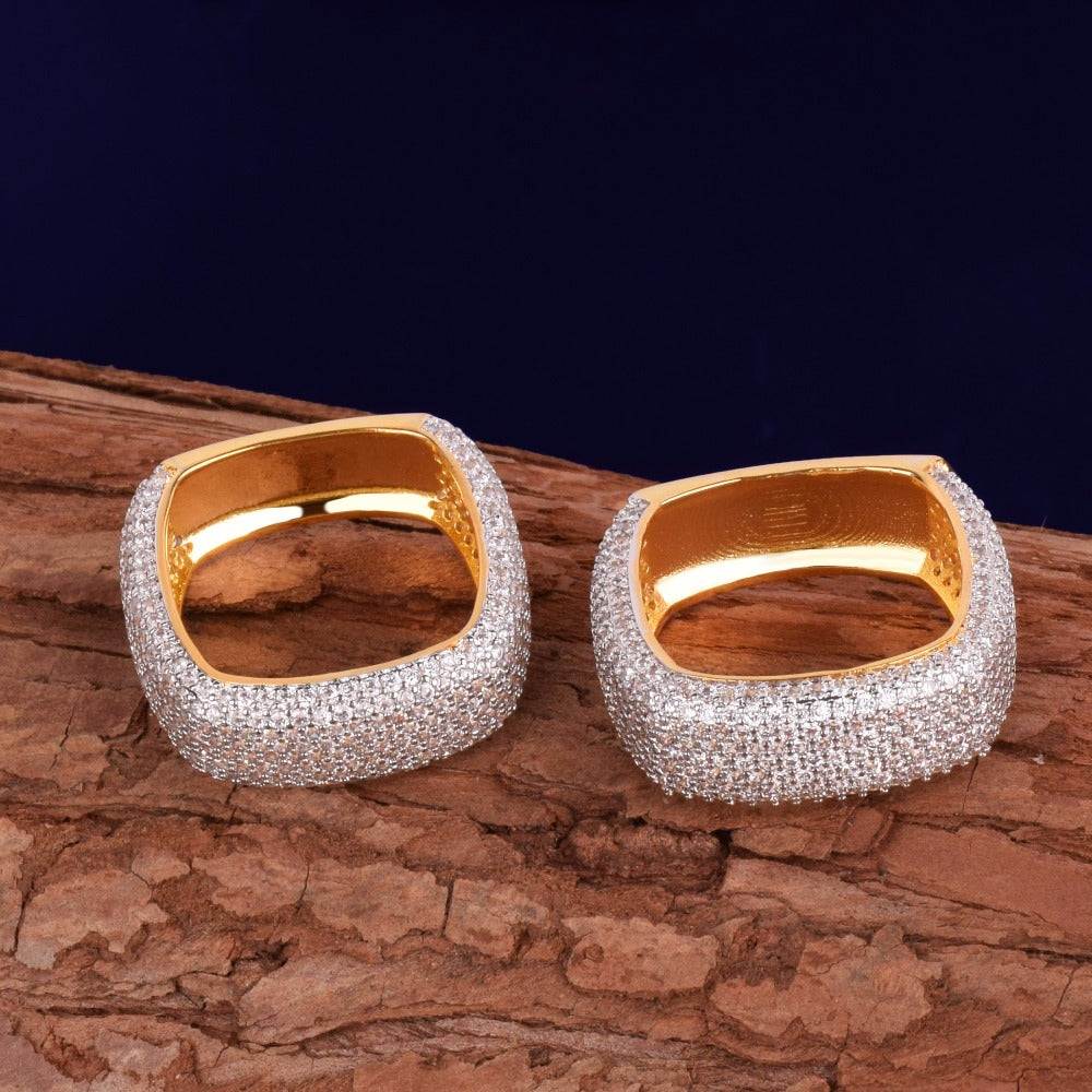 Bling "Cubic" Ring