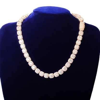 Clustered Tennis Chain