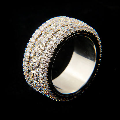 Bling "Cuban" Ring