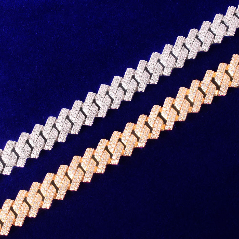 Bling "Straight Edge" Miami Cuban Chain
