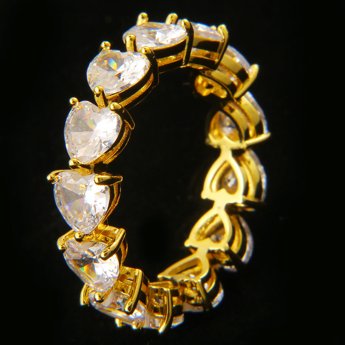 Hearts Tennis Ring