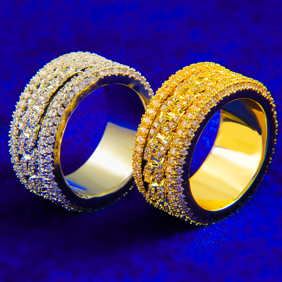 Bling "Cuban" Ring