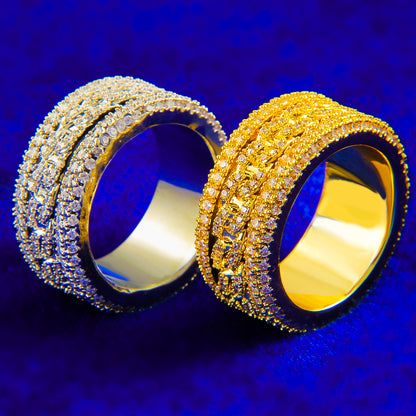 Bling "Cuban" Ring