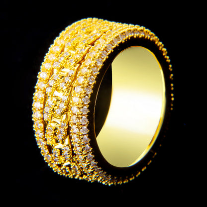 Bling "Cuban" Ring