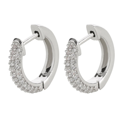 Bling Hoop Earring