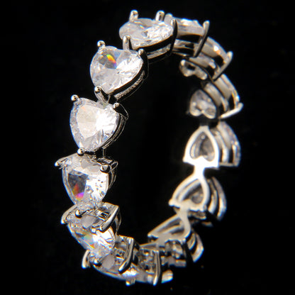 Hearts Tennis Ring