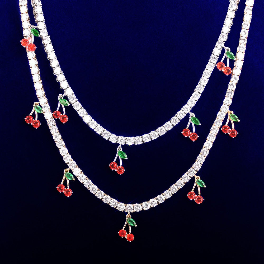 Cherry Tennis Chain