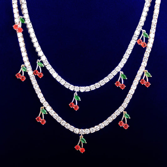 Cherry Tennis Chain