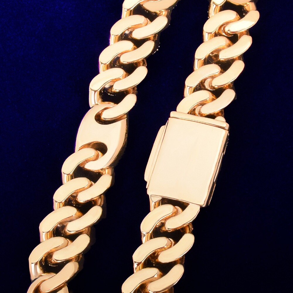 Bling "Pig Nose" Cuban Bracelet