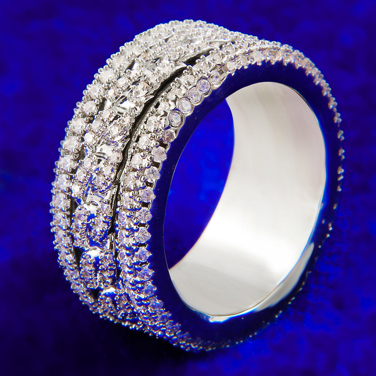 Bling "Cuban" Ring
