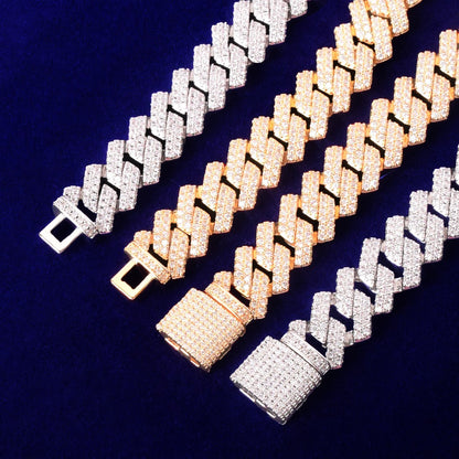 Bling "Straight Edge" Miami Cuban Chain