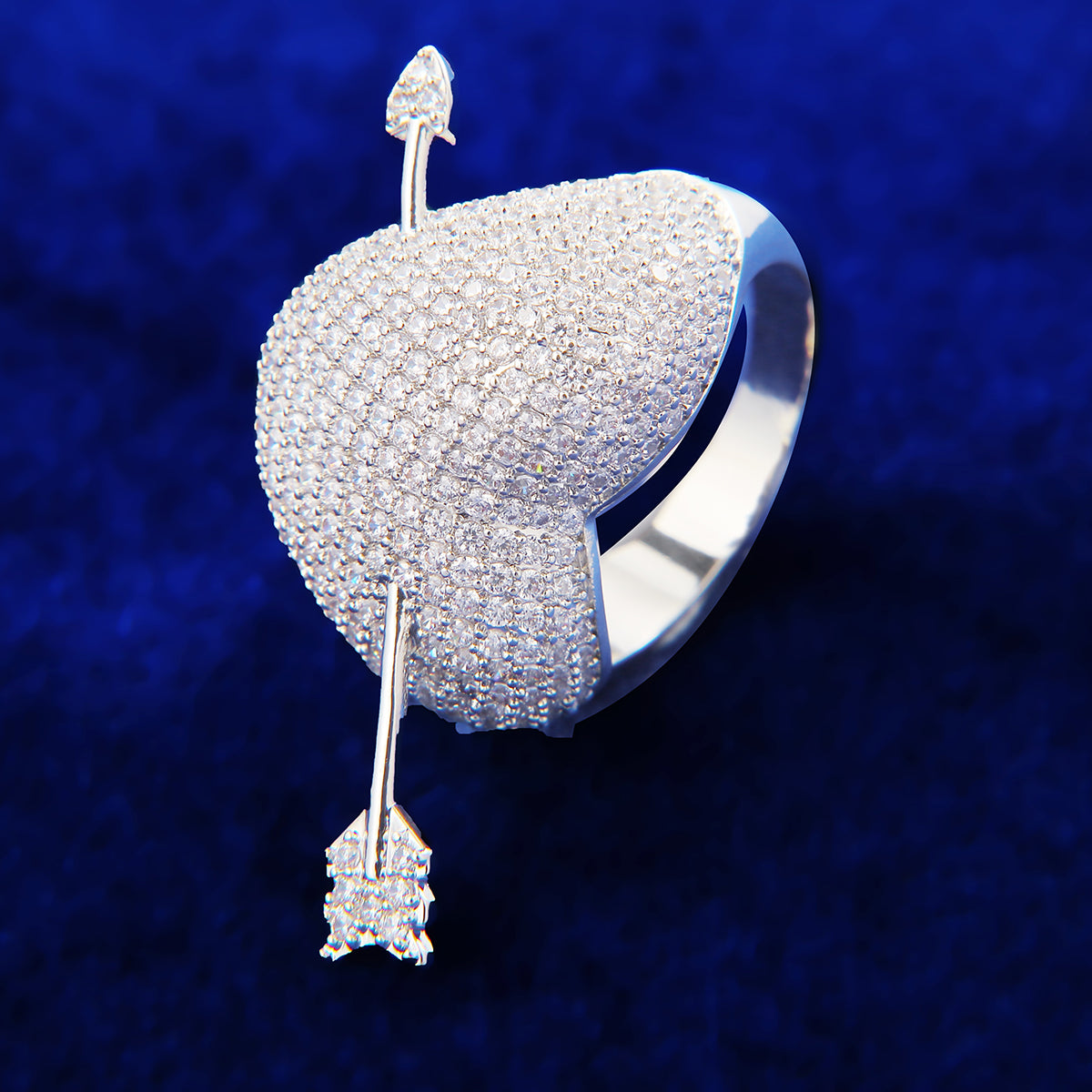 Bling "Cupid Heart" Ring