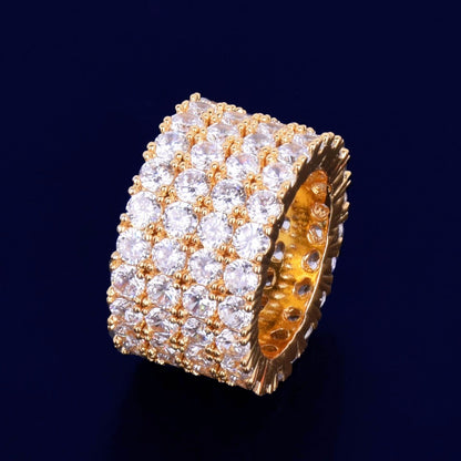 Four Rows Tennis Ring