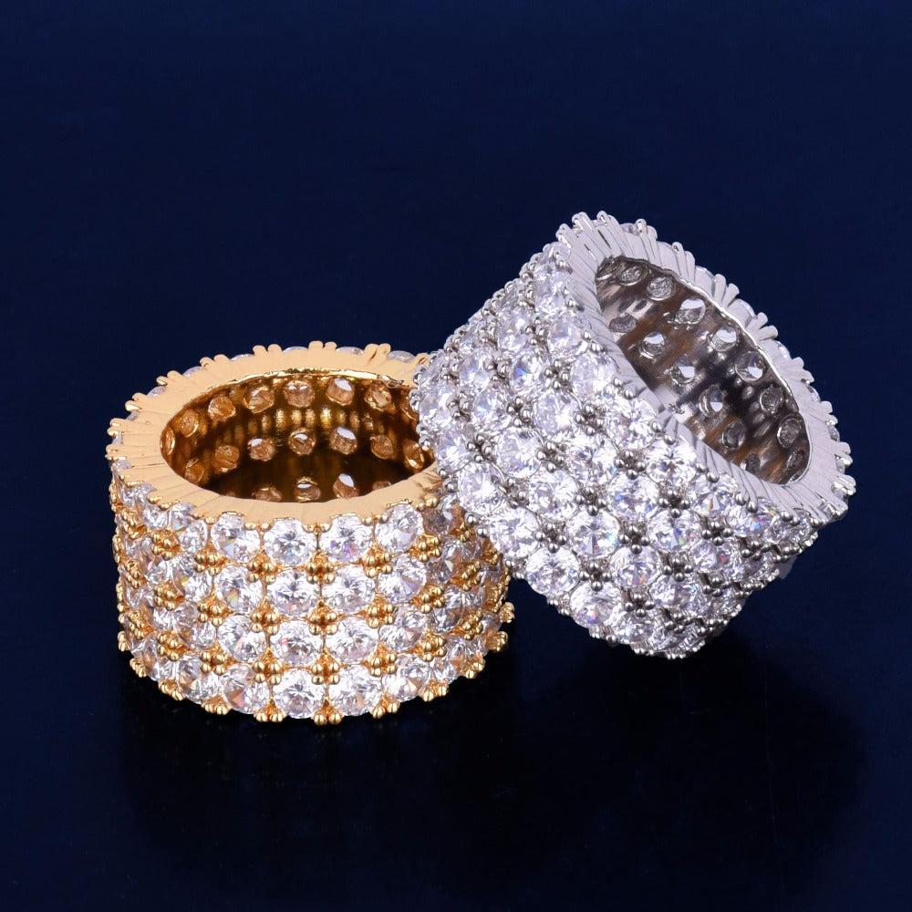 Four Rows Tennis Ring