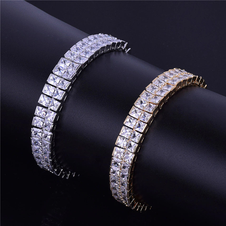 Bling Two Row Tennis Bracelet