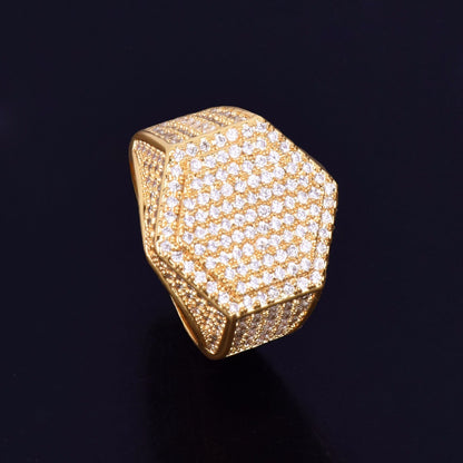 Bling "Hexagon" Ring