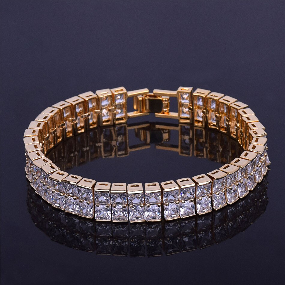 Bling Two Row Tennis Bracelet