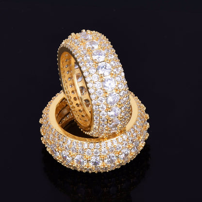 Bling "Tennis" Micro Paved Ring