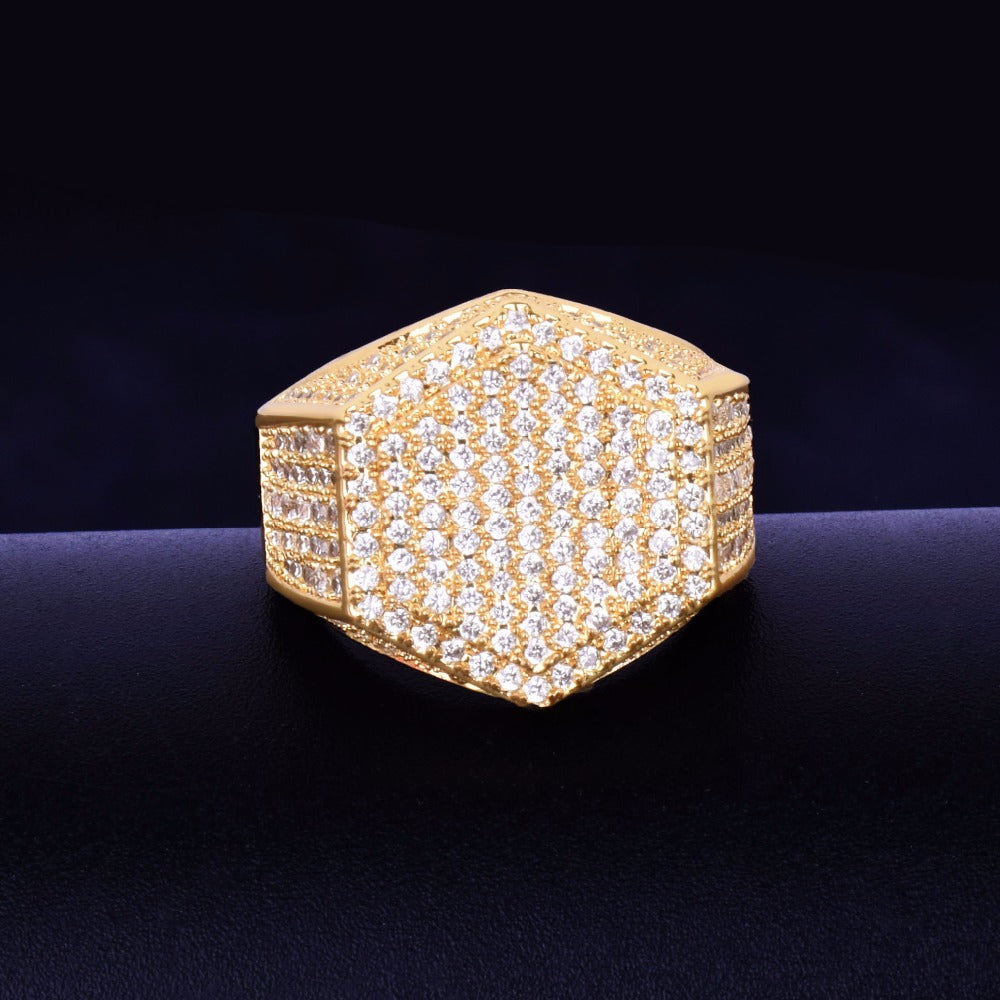 Bling "Hexagon" Ring