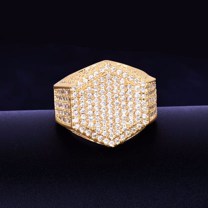 Bling "Hexagon" Ring