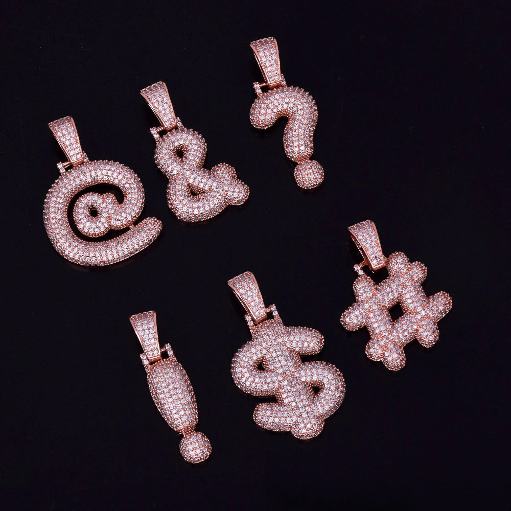 Bling "Foxx" Symbols Pendant
