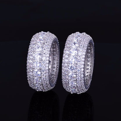 Bling "Tennis" Micro Paved Ring