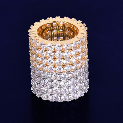 Four Rows Tennis Ring