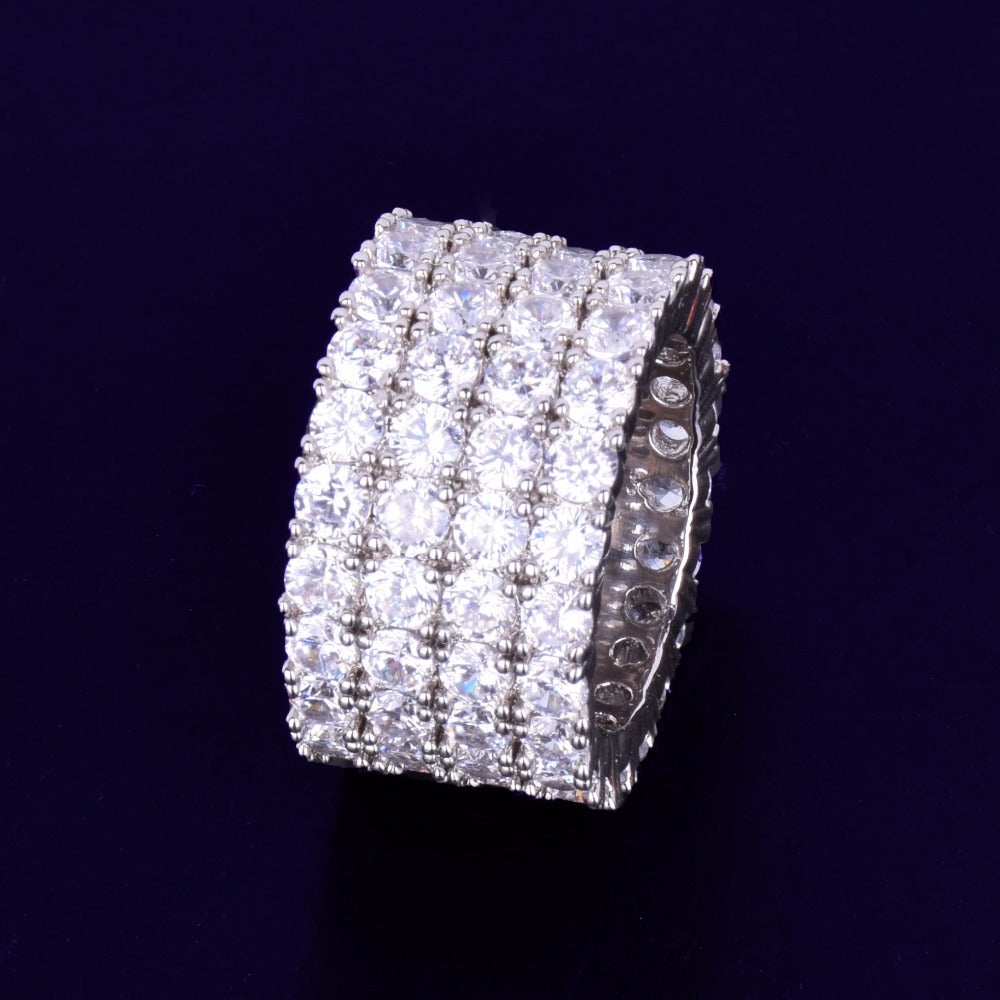 Four Rows Tennis Ring