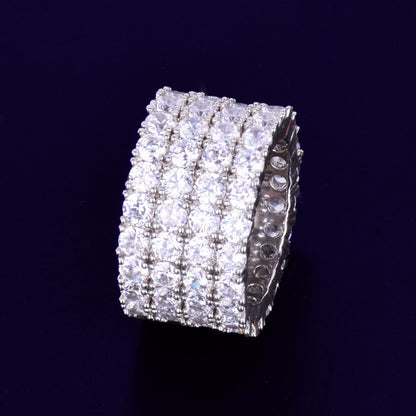 Four Rows Tennis Ring