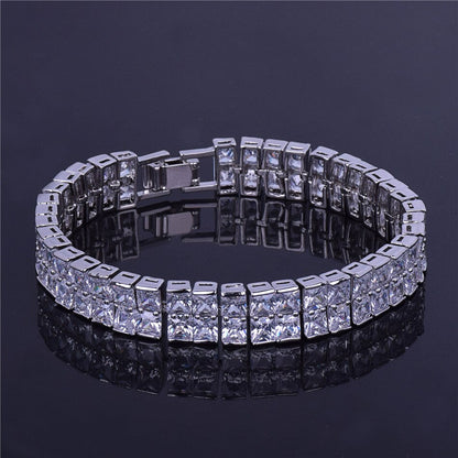 Bling Two Row Tennis Bracelet