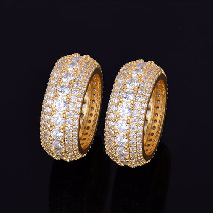 Bling "Tennis" Micro Paved Ring