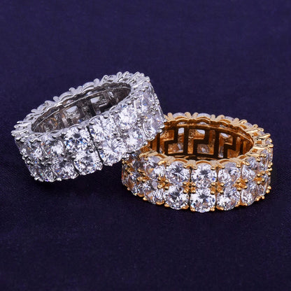 Two Rows Tennis Ring