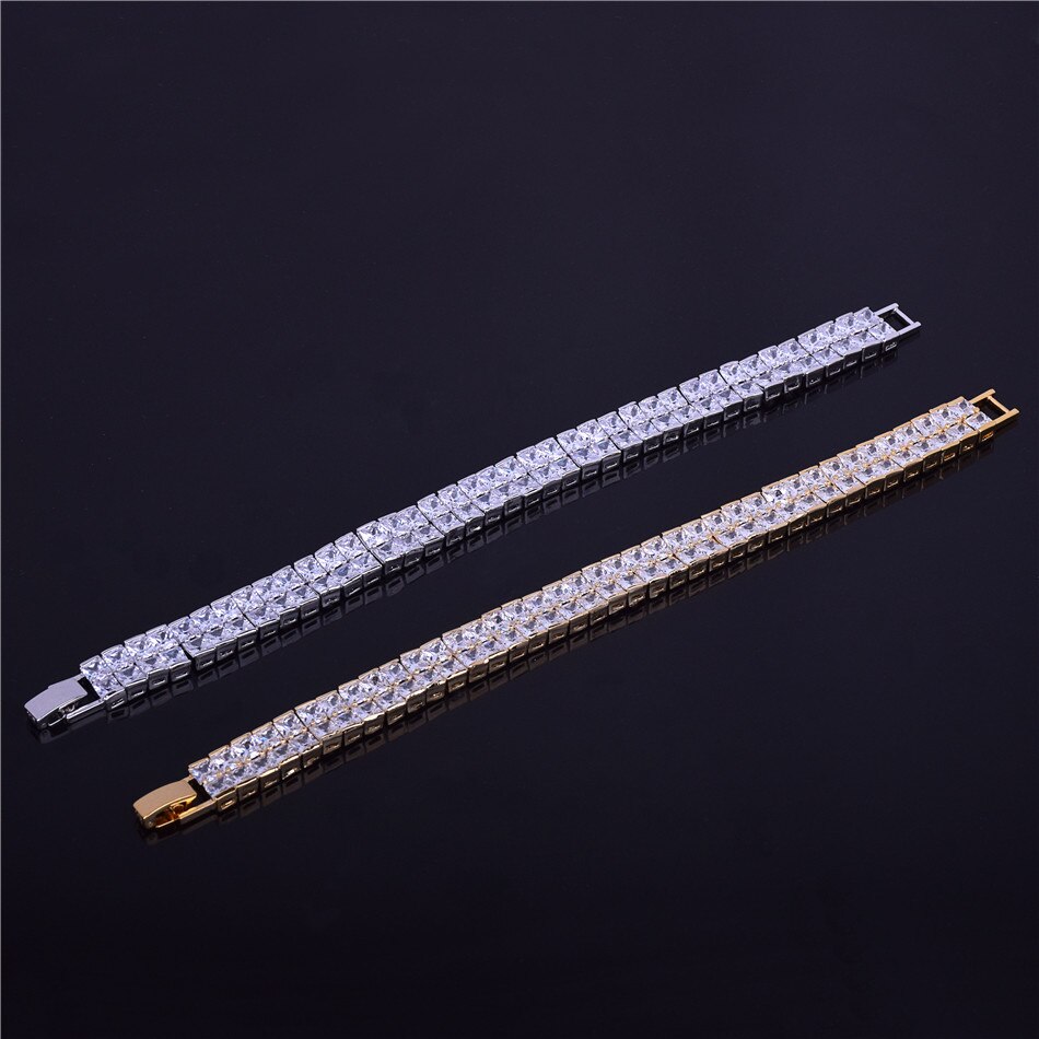 Bling Two Row Tennis Bracelet