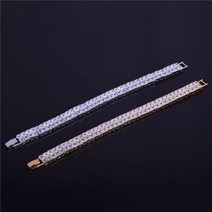 Bling Two Row Tennis Bracelet
