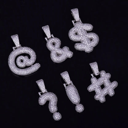 Bling "Foxx" Symbols Pendant