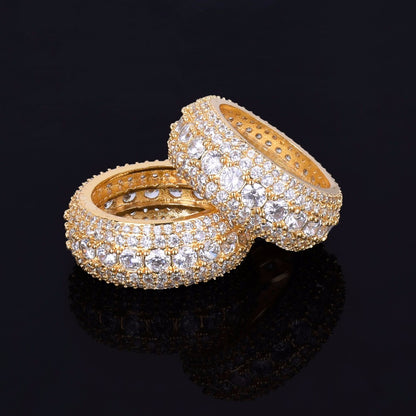 Bling "Tennis" Micro Paved Ring