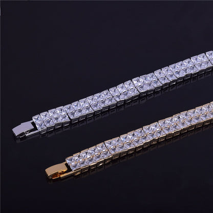 Bling Two Row Tennis Bracelet
