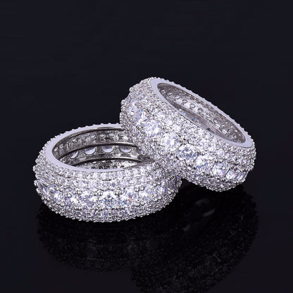 Bling "Tennis" Micro Paved Ring