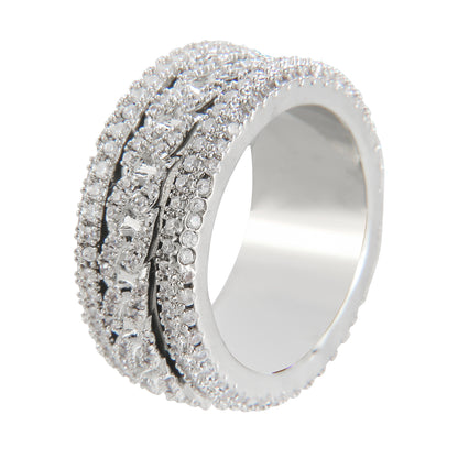 Bling "Cuban" Ring