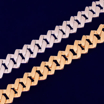 Bling "Straight Edge" Miami Cuban Chain